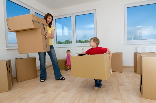 Settling into a new flat after a successful Haroldpark move