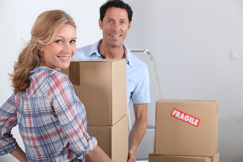 Organized self storage unit in Haroldpark for boxes and furniture