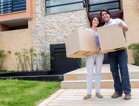 Professional Haroldpark flat movers preparing for an apartment relocation